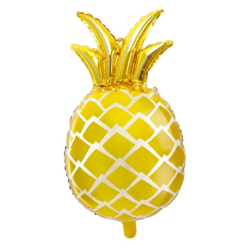 Ballon de 48 x 67 cm aluminium doré de ananas