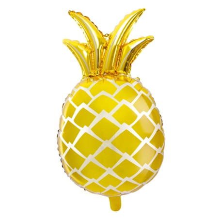 Ballon de 48 x 67 cm aluminium doré de ananas