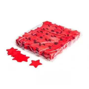 Confettis papier étoile Rouge - 1 KG