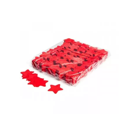 Confettis papier étoile Rouge - 1 KG