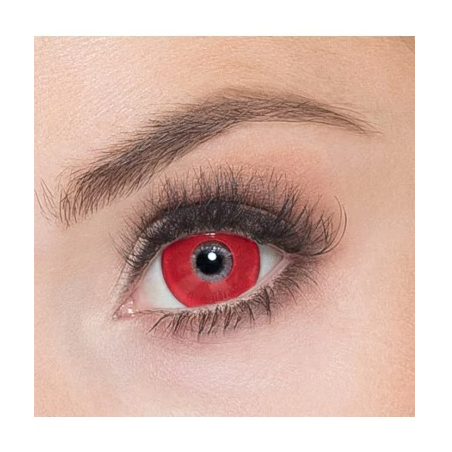 Lentilles Halloween Diable