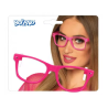 Lunettes party rose fluo sans verre