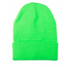 Bonnet vert fluo