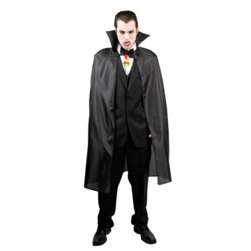 Cape de vampire halloween noire taille adulte