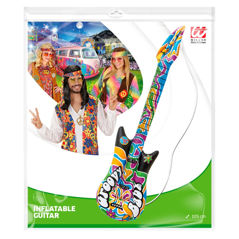 Guitare Gonflable Groovy - Couleur de Nuit