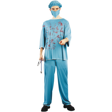 Déguisement chirurgien sanglant Halloween M