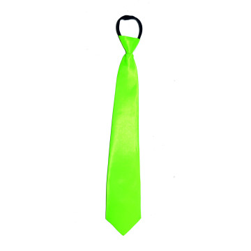 Cravate vert fluo