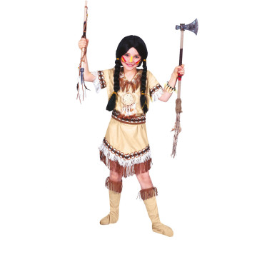 Déguisement Indienne Sioux fille