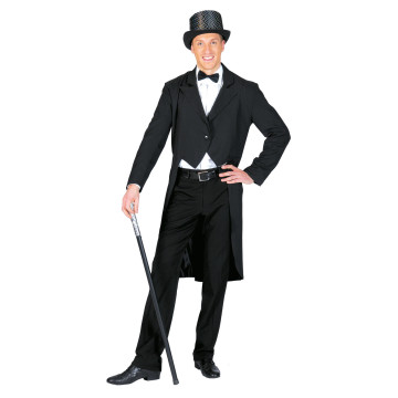Veste queue de pie homme noire