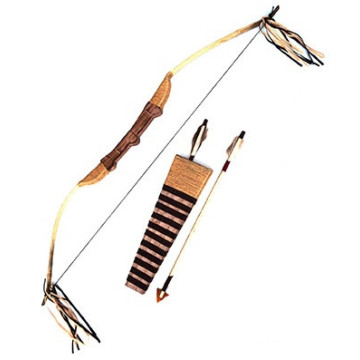 Arc avec carquois et flèches