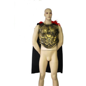 Armure de soldat romain avec cape