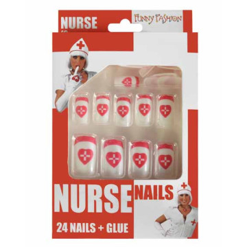 Faux-ongles infirmière