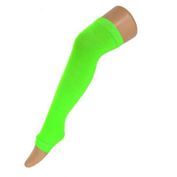 Guêtres de danseuse vert fluo