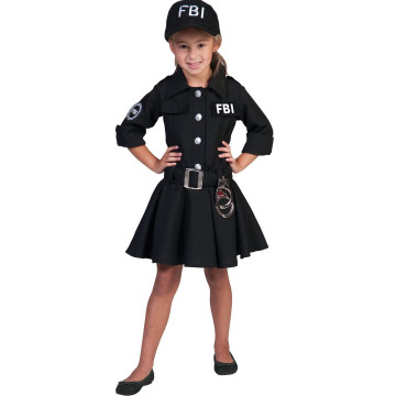 Déguisement Agent FBI fille