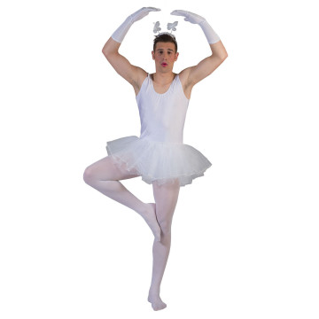 Tutu de Ballerine homme blanc