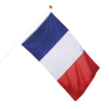 Drapeau tricolore 90 x 150 cm