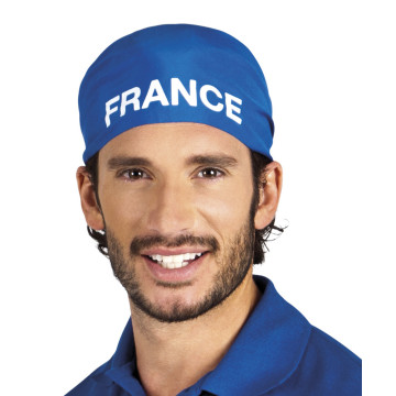 Bandana bleu marine France