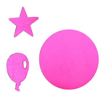 Confettis Joyeux Anniversaire 20 gr fuschia