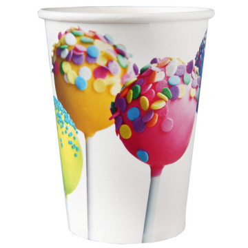Lot de 10 gobelets Gourmandise en carton