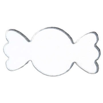 Lot de 10 confettis miroir Bonbon