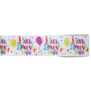 Rouleau de ruban Joyeux Anniversaire Festif