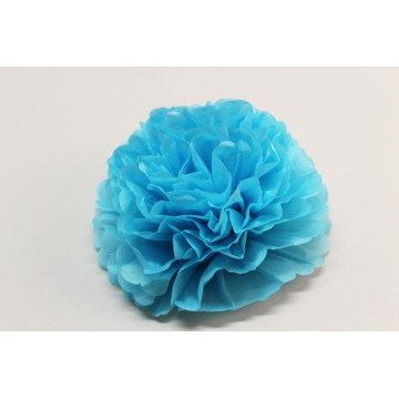 Fleur déco bleu ciel D 45 cm