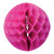 Boule alvéolée  fuschia D 25 cm