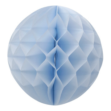 Boule alvéolée  ciel D 25 cm