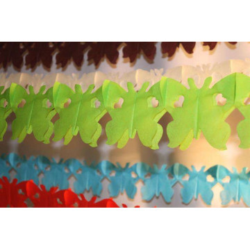 Guirlande Papillon vert pomme 4 m
