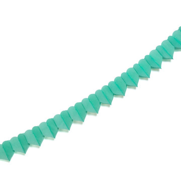 Guirlande cœur vert d'eau 6 m