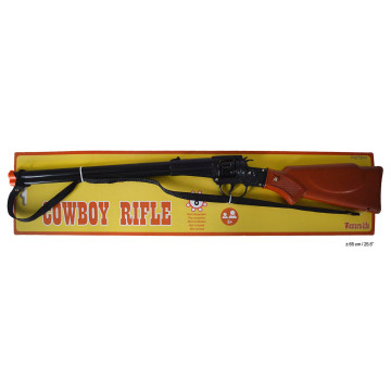 Carabine cowboy luxe 8 coups, 65 cm