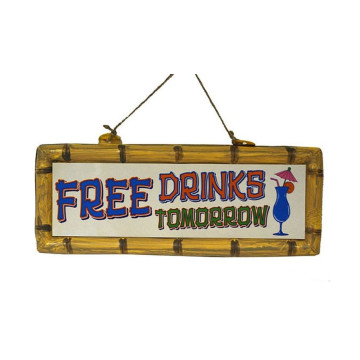 Pancarte Deco free drinks
