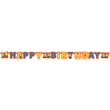 Guirlande Minions Happy Birthday 1,80 m x 15 cm