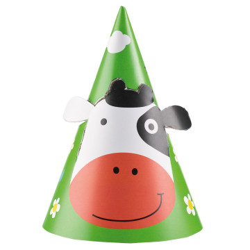 Lot de 8 chapeaux Ferme