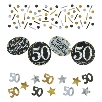 Confettis Sparkling Celebration 50 ans 34 gr