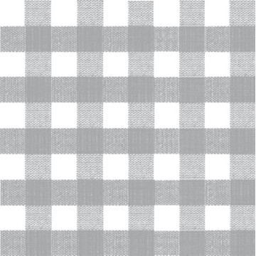 Lot de 20 serviettes intissée Bistrot gris 40 x 40 cm