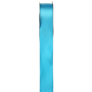Rouleau de ruban satin turquoise 25 m