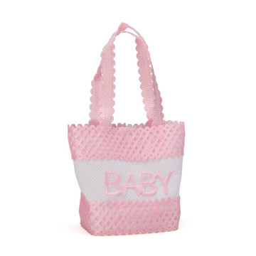 Sachet Baptême Baby rose