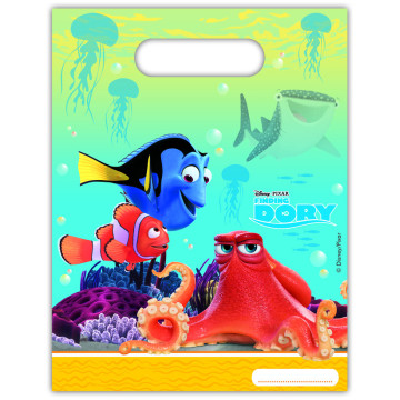 Lot de 6 sachets cadeaux Dory