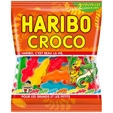Sachet de bonbons Croco Haribo 120 g