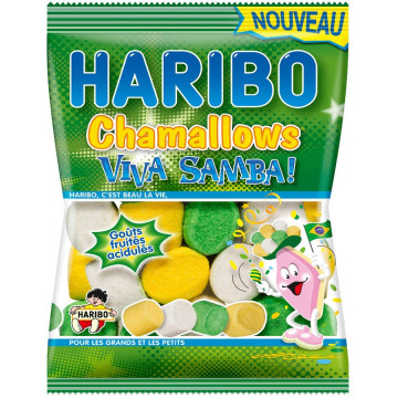 Sachet bonbons Chamallow Viva samba Haribo 100 g