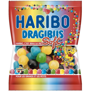 Sachet bonbons Dragibus soft Haribo 120 g