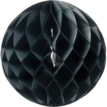 Boule alvéolée  noir D 25 cm