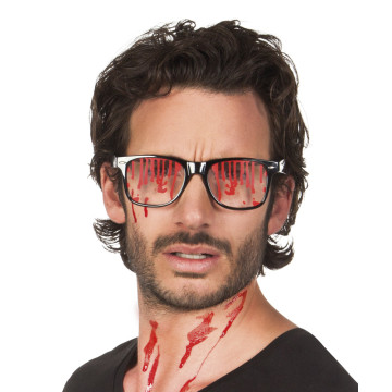 Lunettes sanglantes Halloween