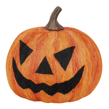 Citrouille D 18 cm pour déco Halloween