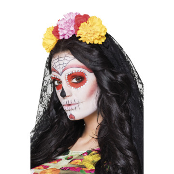 Tiare La madrina avec voile Halloween