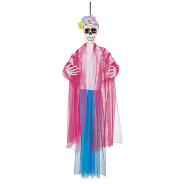 Suspension Catrina- Day Of The Dead  Halloween 90 Cm