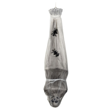 Suspension Squelette dans Cocon Halloween 120 Cm