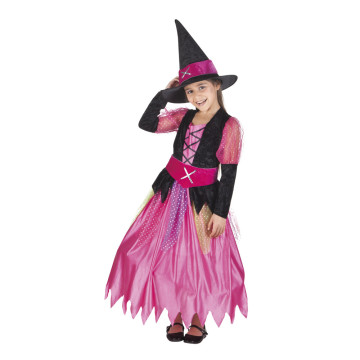Déguisement Sorcière Rose Halloween