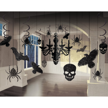 Kit déco à suspendre Halloween